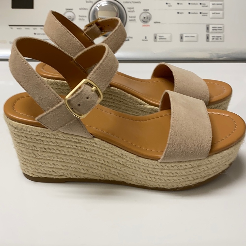 J Crew platform espadrilles